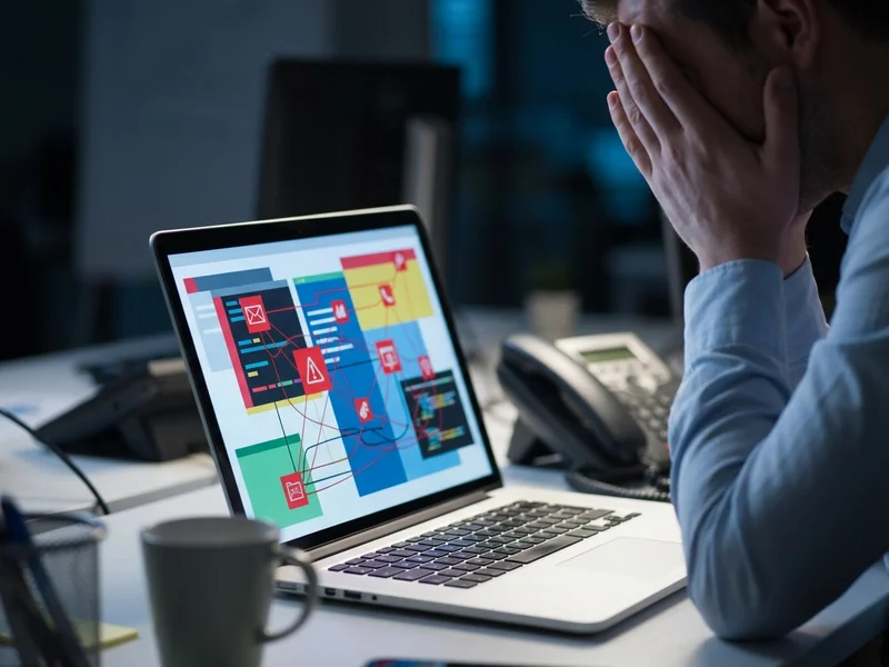 Business owner frustrated trying to figure out how to update their own website after being abandoned by designer