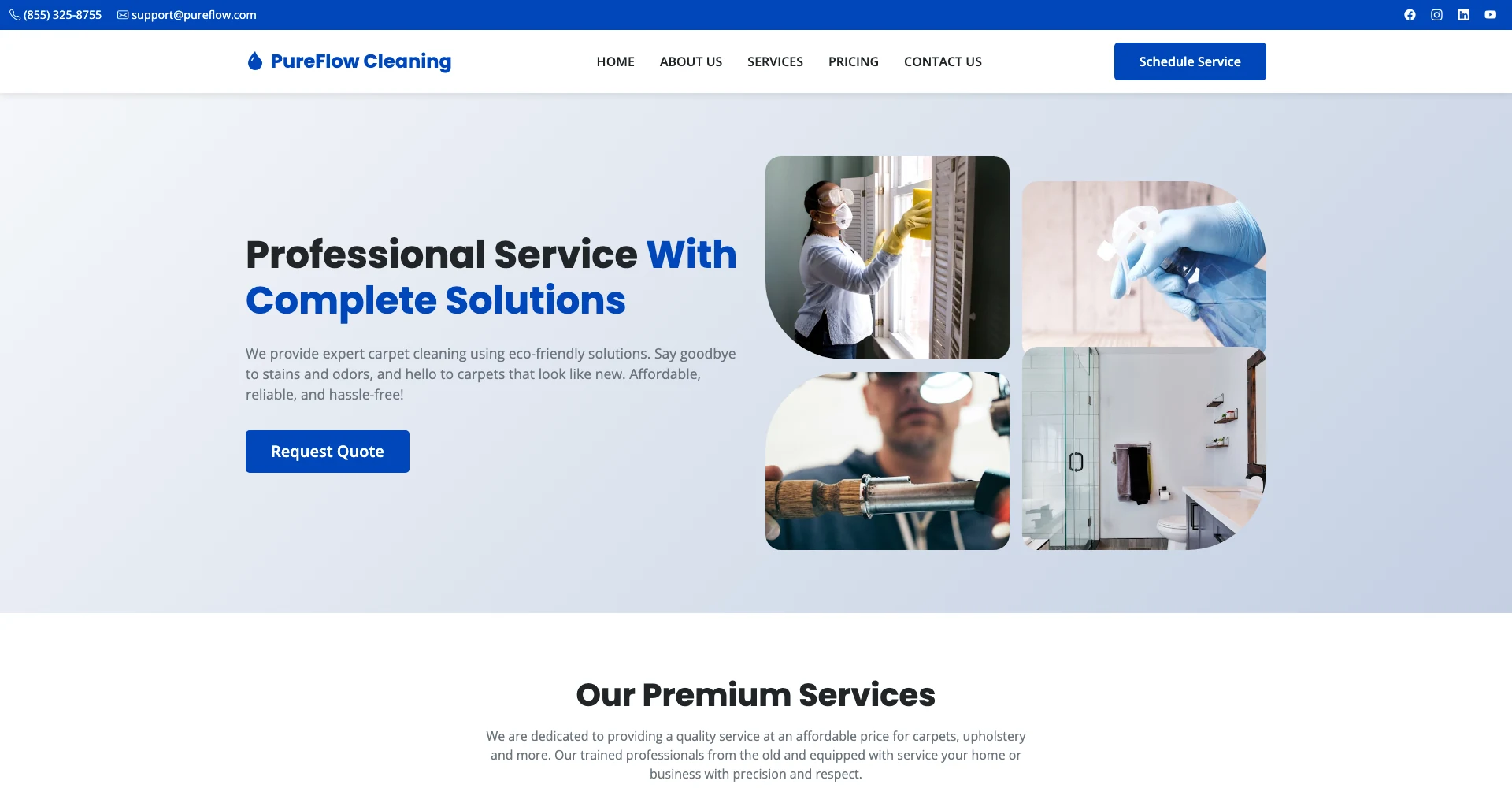 Cleaning Service template