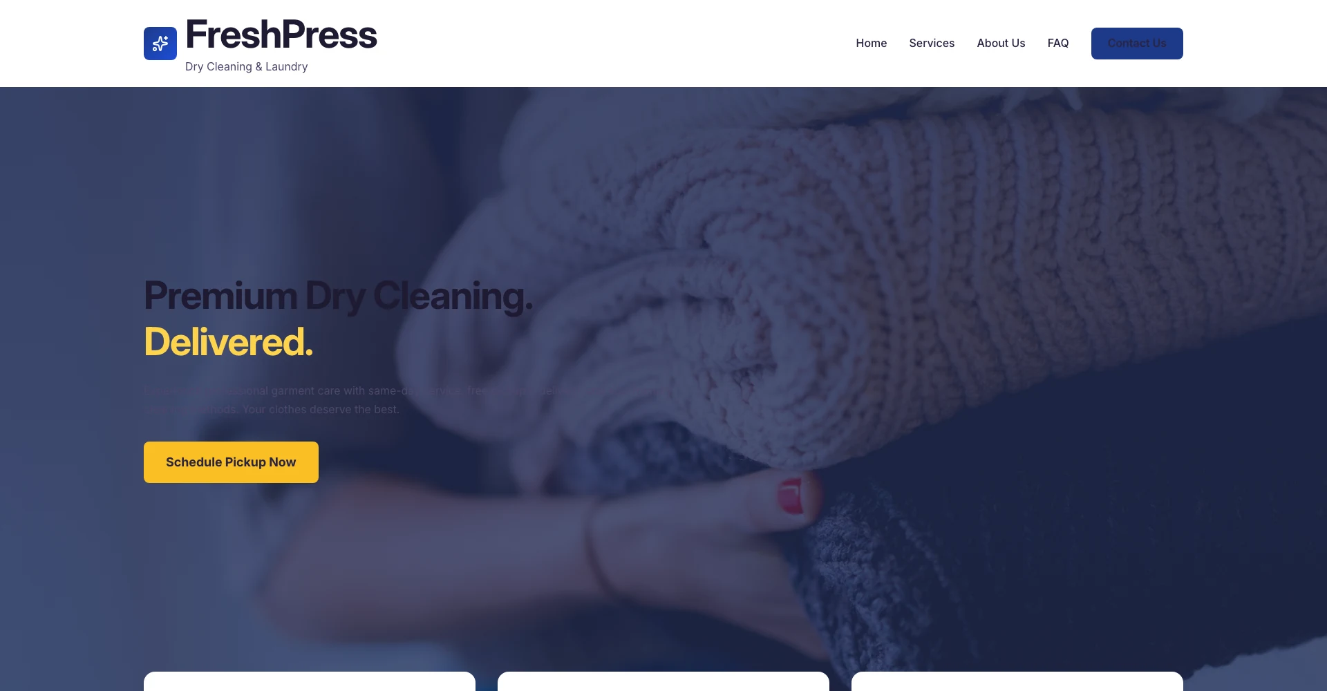 DryCLean Pro template
