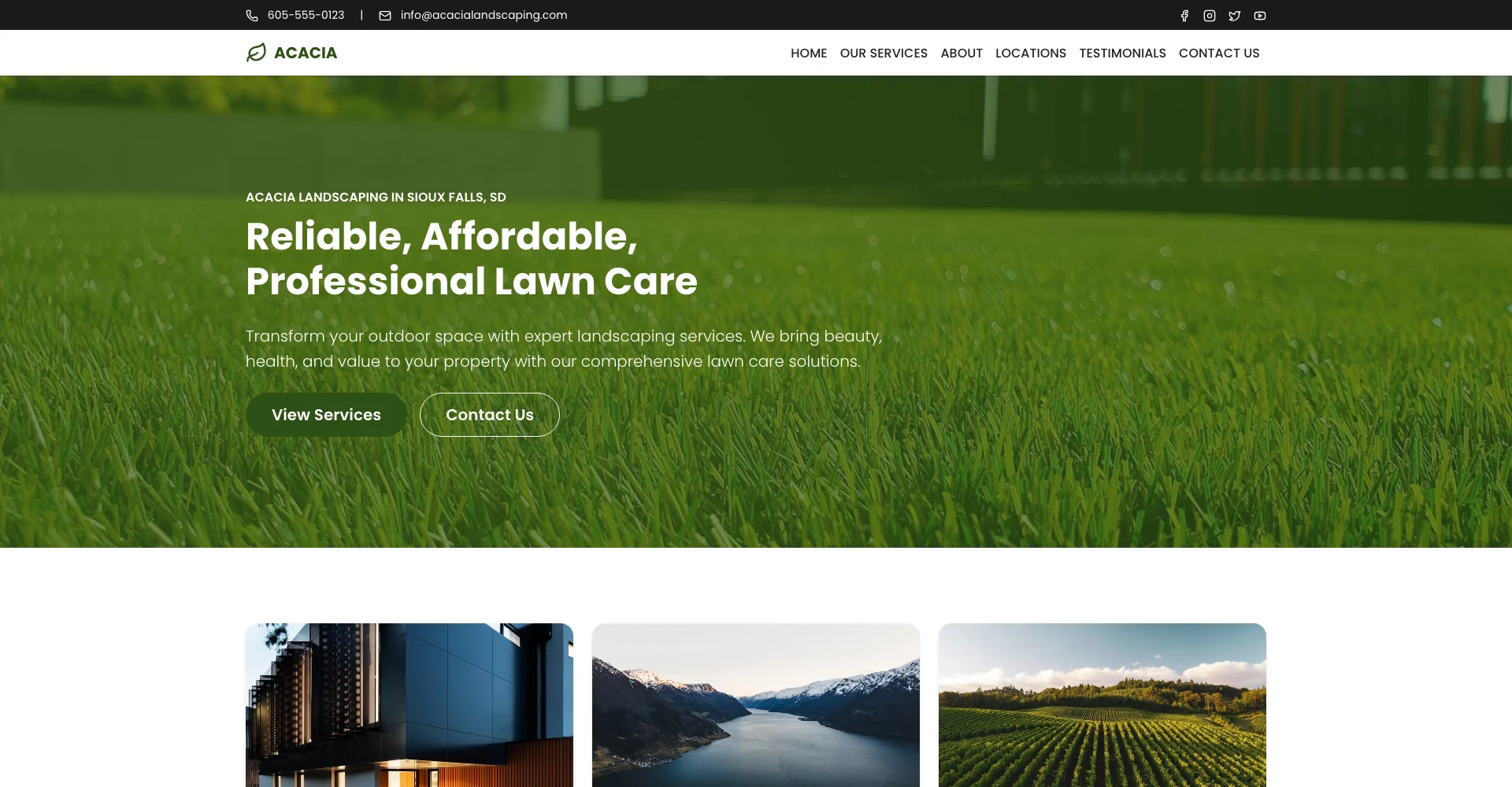 Lawn Care Pro template