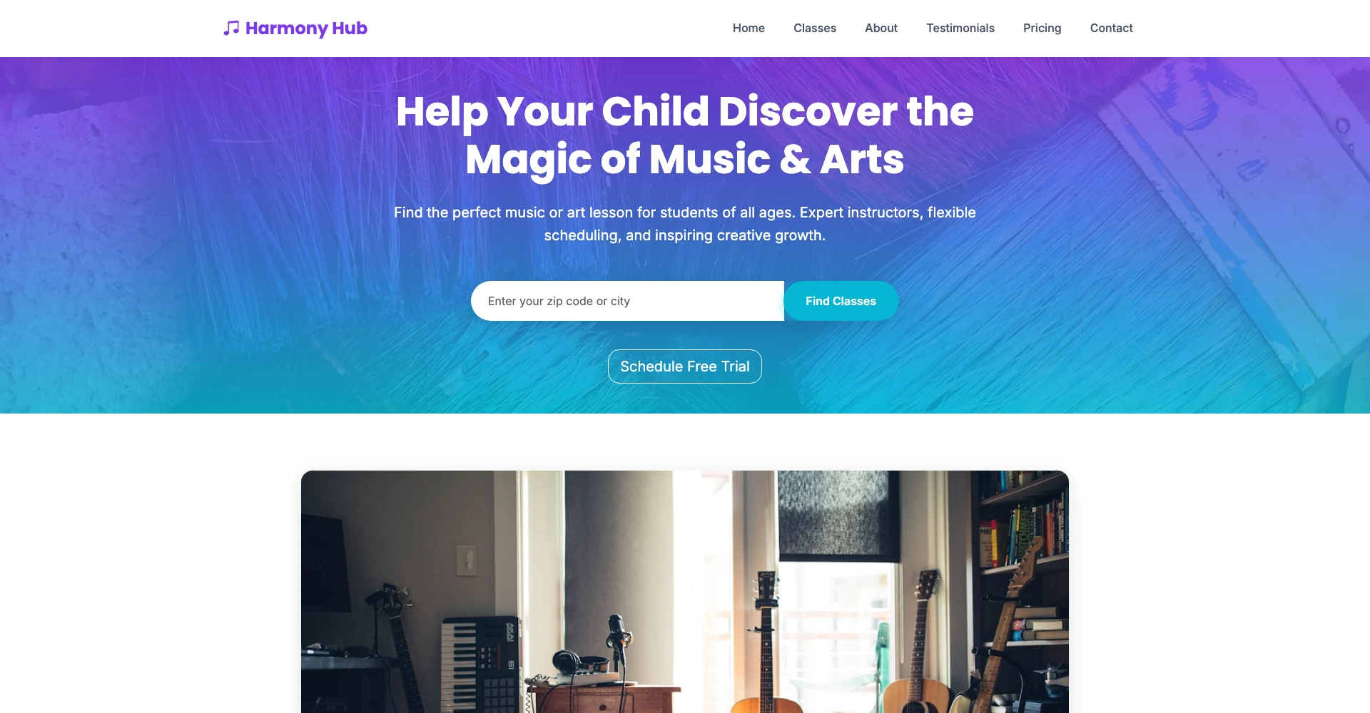Music School template